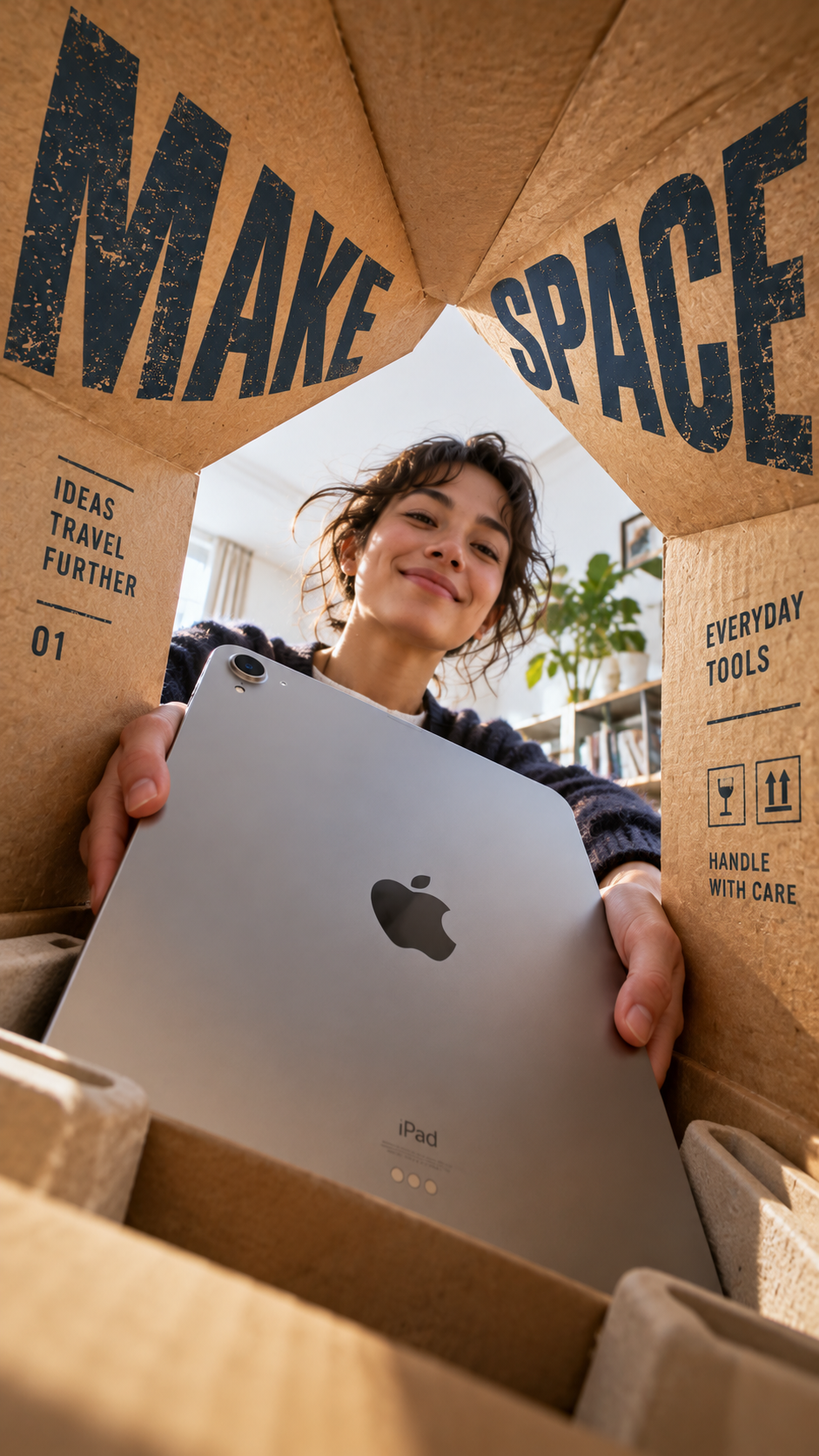 Kraft Packaging Space Campaign Poster (9:16)